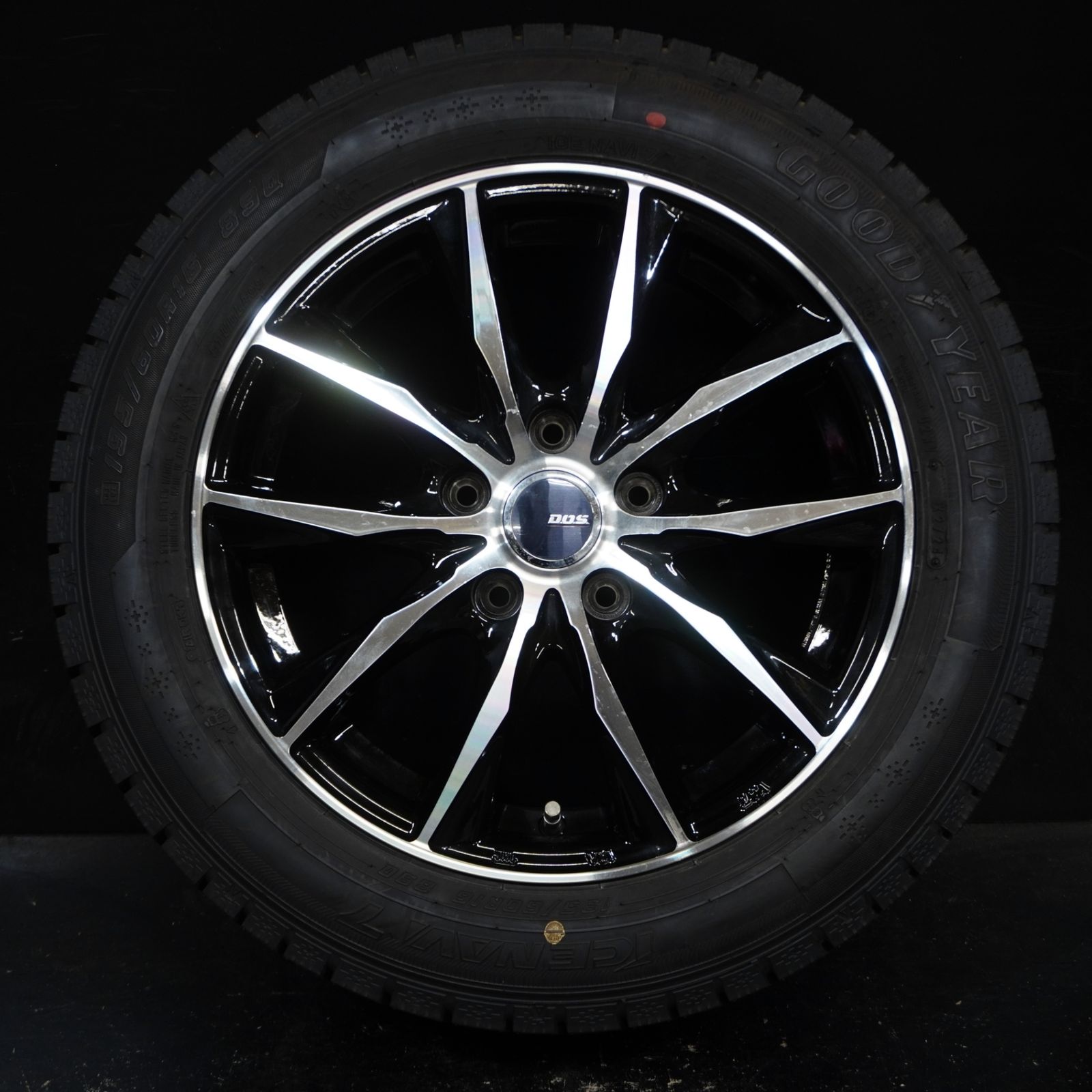 24年製 バリ山 グッドイヤー アイスナビ7 / BADX D.O.S 【 195/60R16