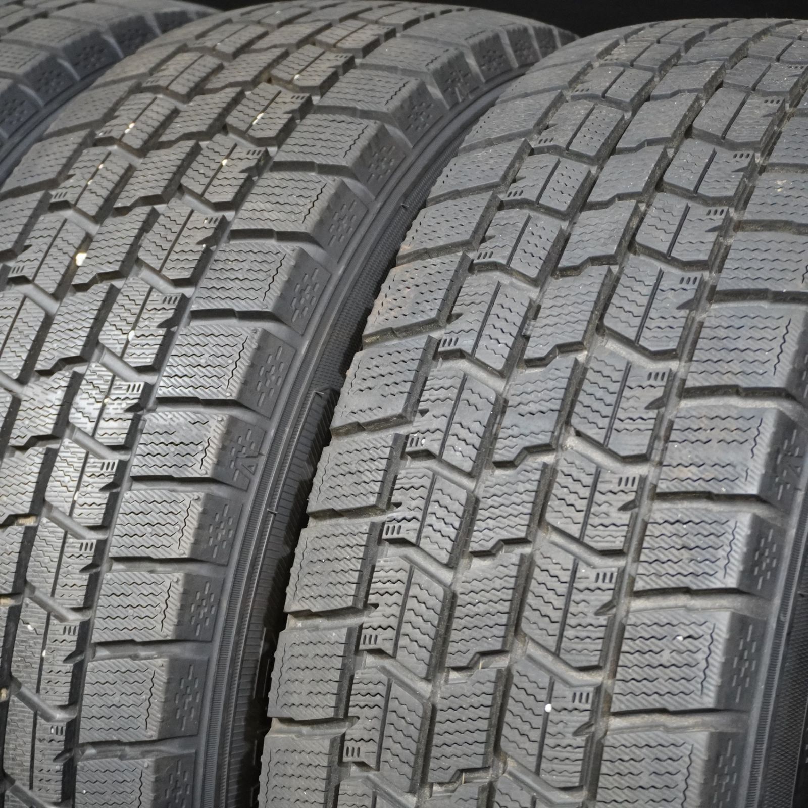  バリ山 グッドイヤー アイスナビ7 BADX D O S 195 60 R 16 6 5 J 48 114 3 H 4本 スタッドレス セレナ シルフィ等 16インチ タイヤ ホイールセット