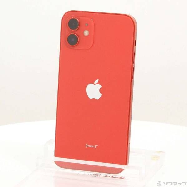 【美品】 iPhone12 本体 64GB SIMフリー レッド アイフォン iPhone12 A2402 (MGHQ3J/A) 64GB レッド【国内版 SIMフリー】|中古