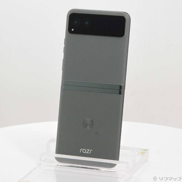 中古品〕 motorola razr 40 256GB セージグリーン PAYC0000JP SIM