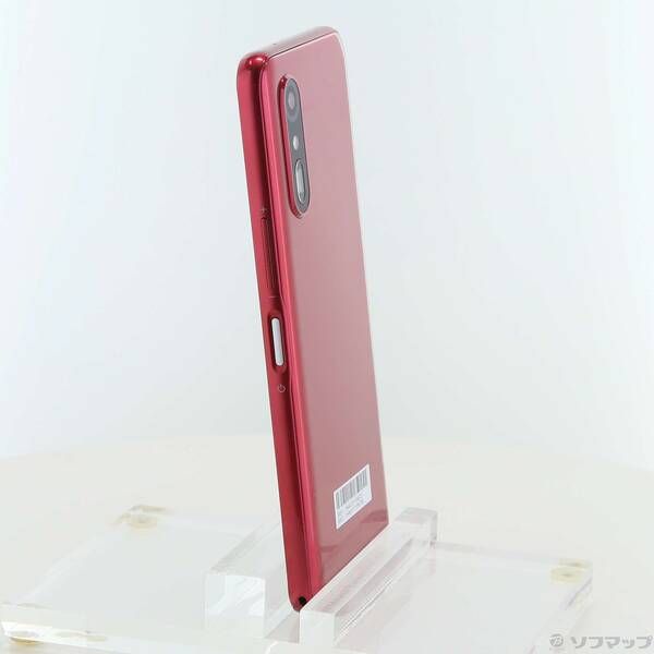 中古品〕 らくらくスマートフォン a 64GB マゼンタ A401FC Y!mobile