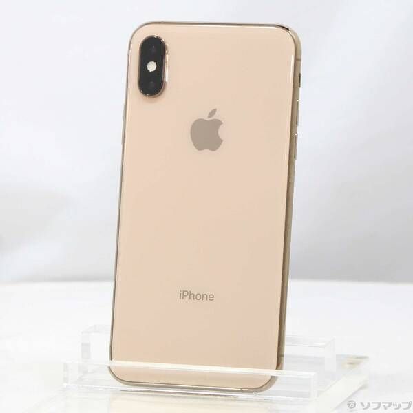 中古品〕 iPhoneXS 64GB ゴールド MTAY2J／A SIMフリー【258】 - メルカリ