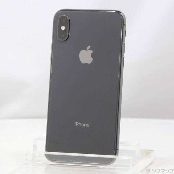 中古品〕 iPhoneXS 64GB スペースグレイ MTAW2J／A SIMフリー【262