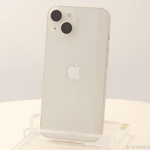 中古品〕 iPhone14 128GB スターライト MPUQ3J／A SIMフリー【344