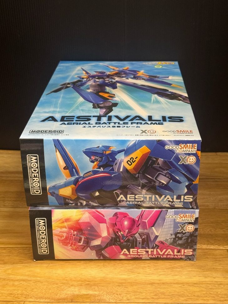 2点セット 機動戦艦ナデシコ エステバリス陸戦フレーム 1 エステバリス空戦フレーム