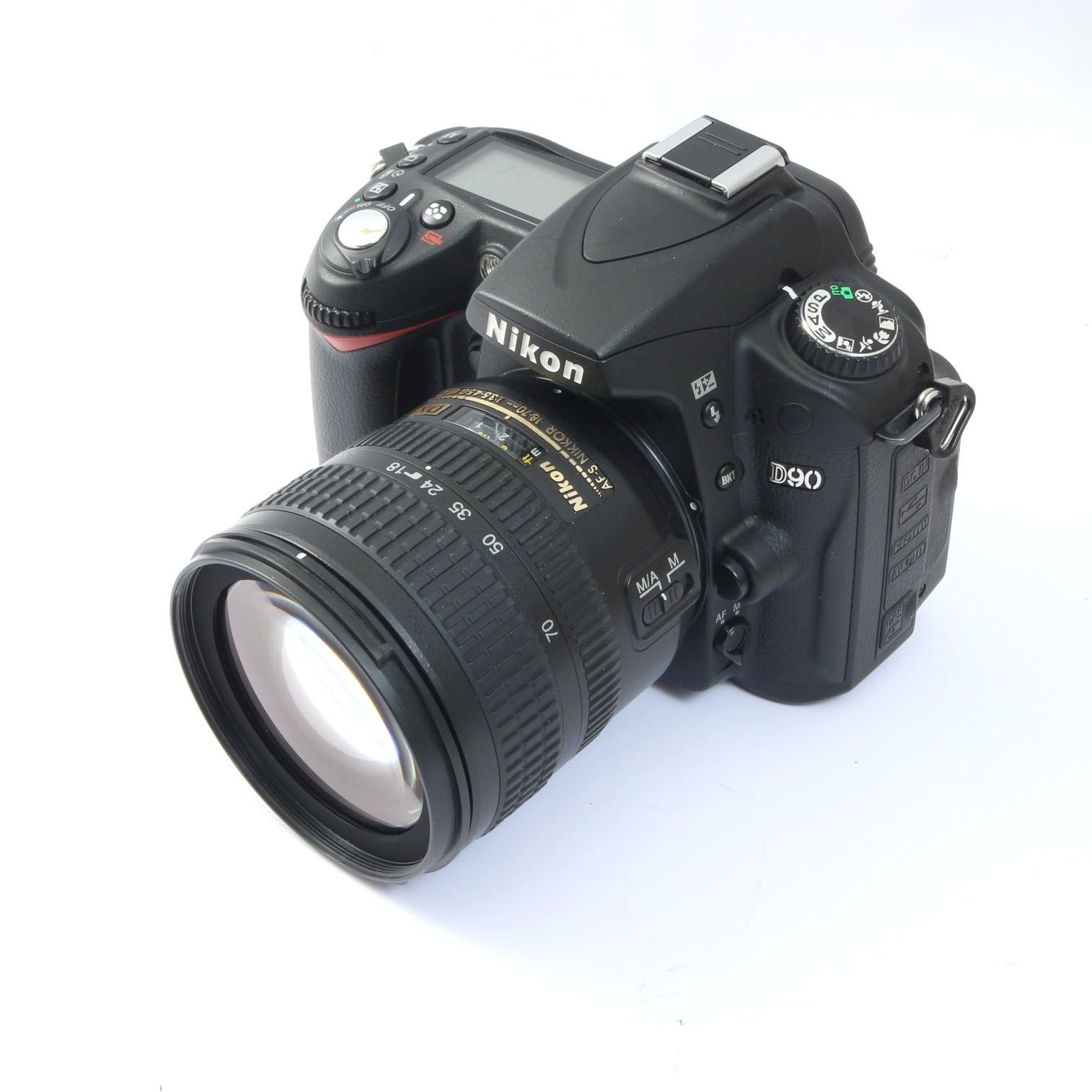 シャッター数2210回 Nikon ニコン D 90 AF S DX 18 70 mm F 3 5 4 G ED レンズセット