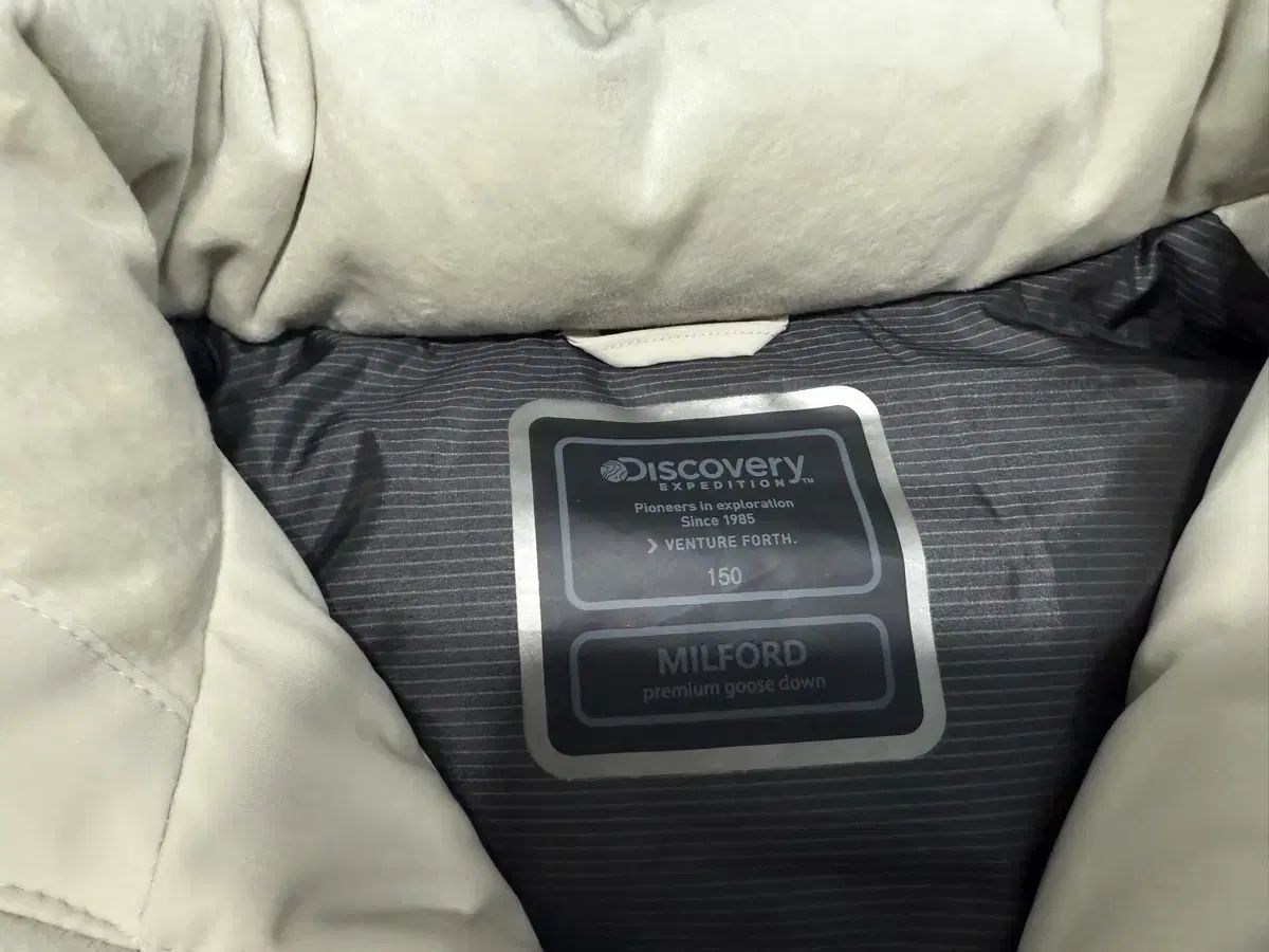  ミルフォード グースダウン キッズダウン 150 アイボリー その他 ジャケット ブルゾン