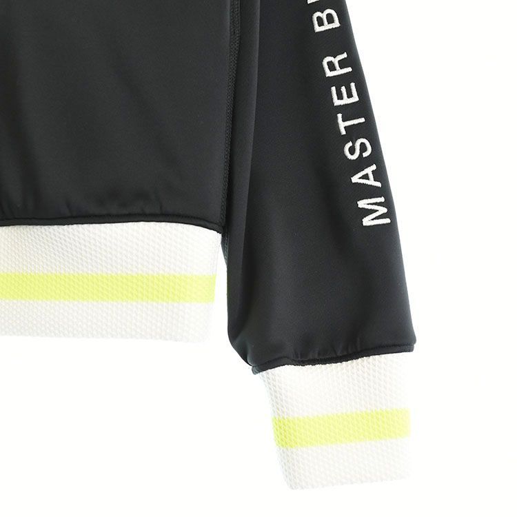 着用感 小 マスターバニー|レディース|1 M相当 |フード付き長袖ブルゾン 2025年モデル|ブラック系|春秋| ゴルフ用品