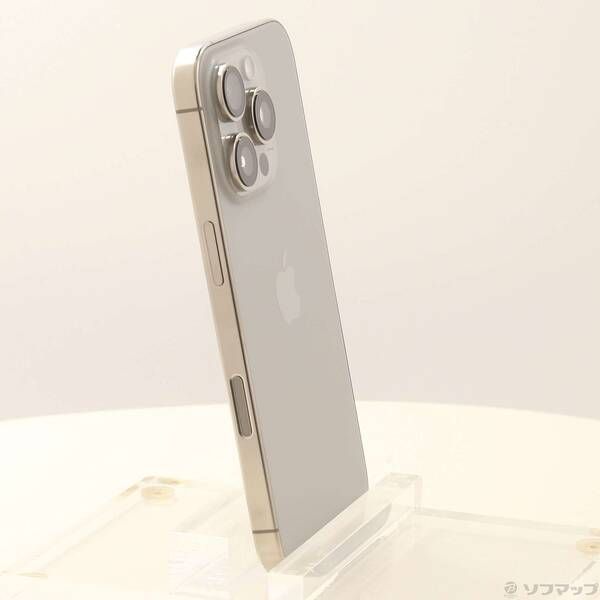 Pro 512GB ナチュラルチタニウム 0 iPhone16 iPhone SIM ナチュラル Max 〔中古〕iPhone16 APPLE MYN73J&frasl;A 中古iPhone 128GB 256GB ブラックチタニウム