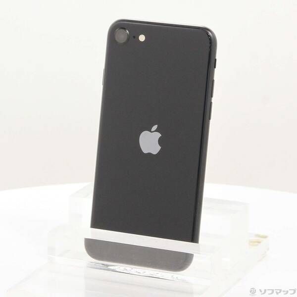 iPhone SE (第3世代)ミッドナイト　64GB 中古品〕 iPhone SE 第3世代 64GB ミッドナイト MMYC3J／A SIMフリー