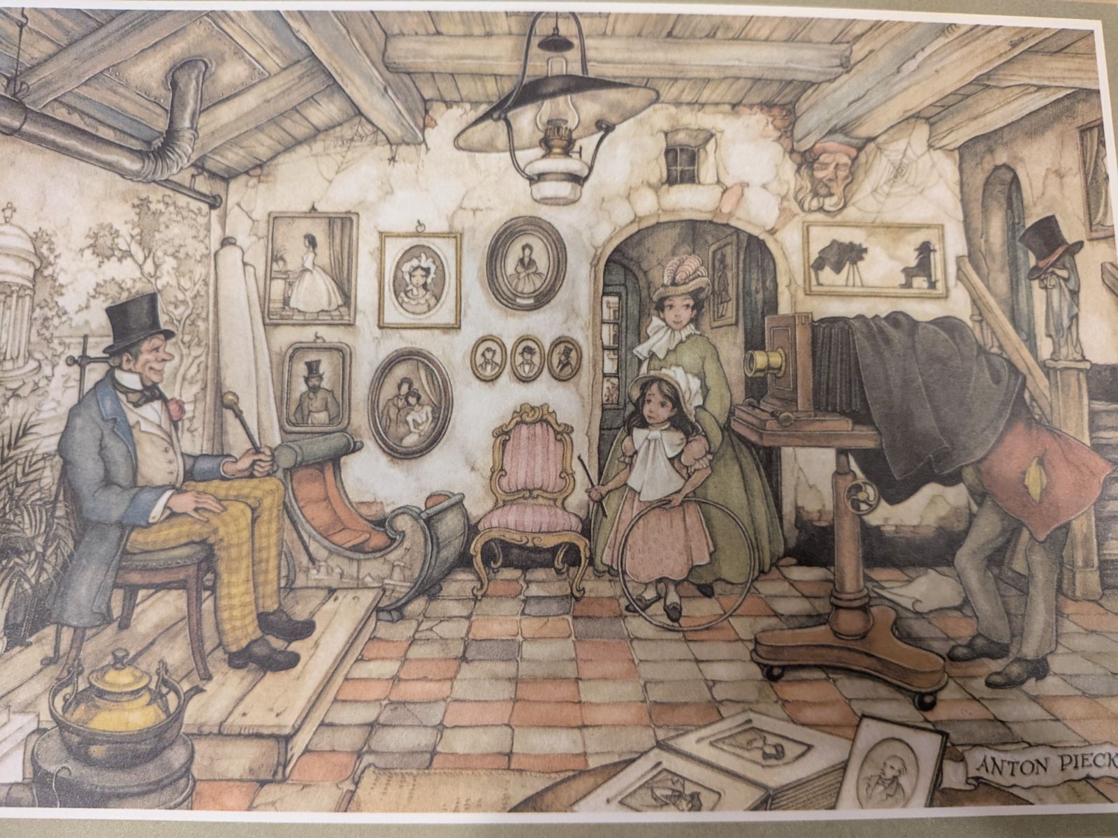 A1シャドーボックス プリント 7枚 説明書付き アントンピック 3AP 写真