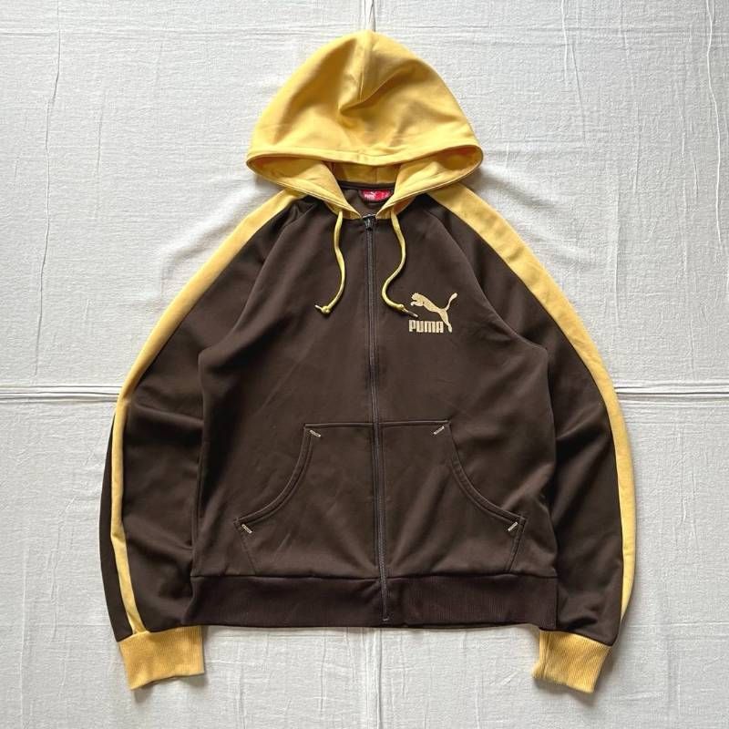 極希少 00s archive OLD PUMA オールドプーマ 両面フロッキーロゴ