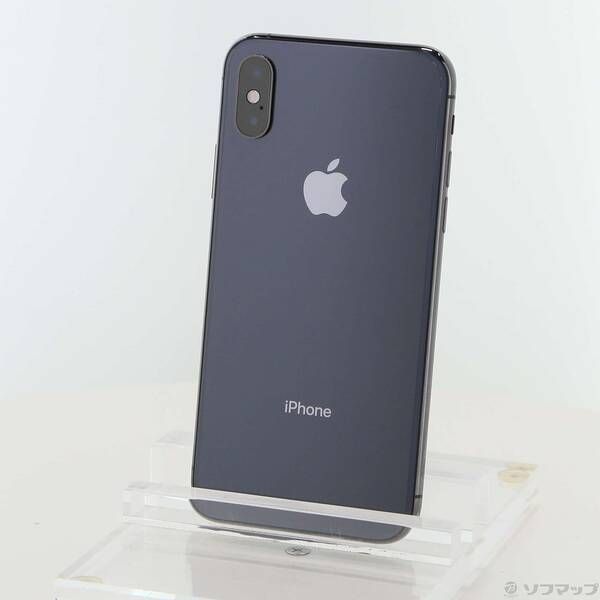 中古品〕 iPhoneXS 256GB スペースグレイ MTE02J／A SIMフリー【344