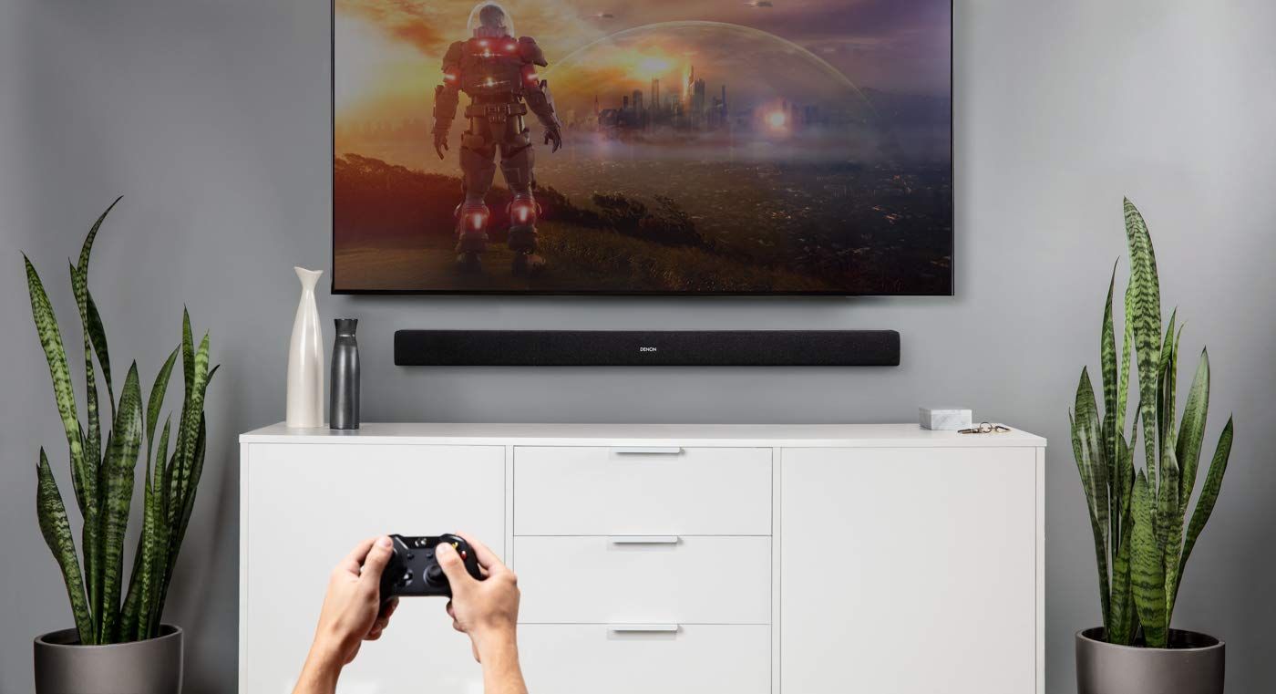 デノン サウンドバー DHT-S216 DTS Virtual X/Bluetooth対応 ブラック