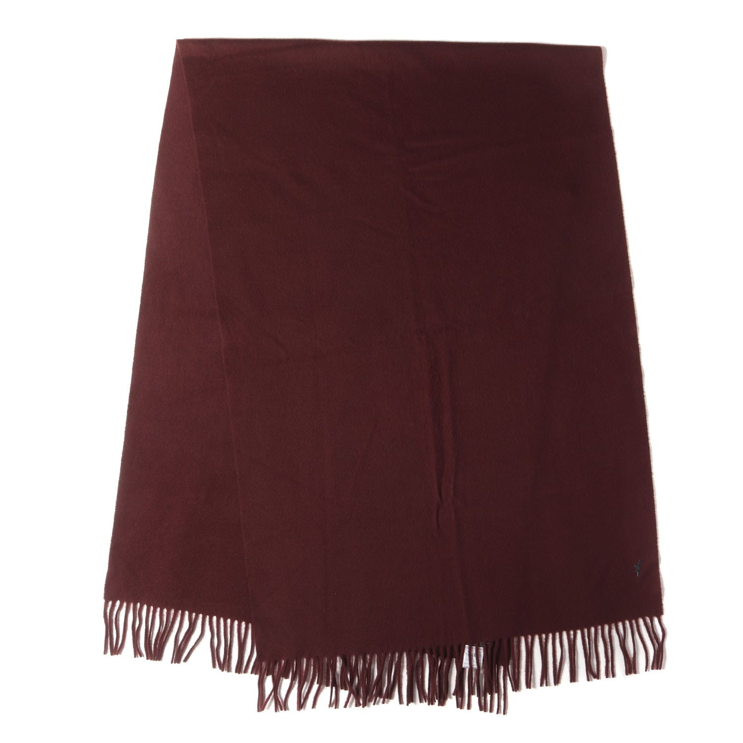 MAISON KITSUNE メゾン キツネ ヴァージンウール フリンジ フォックス