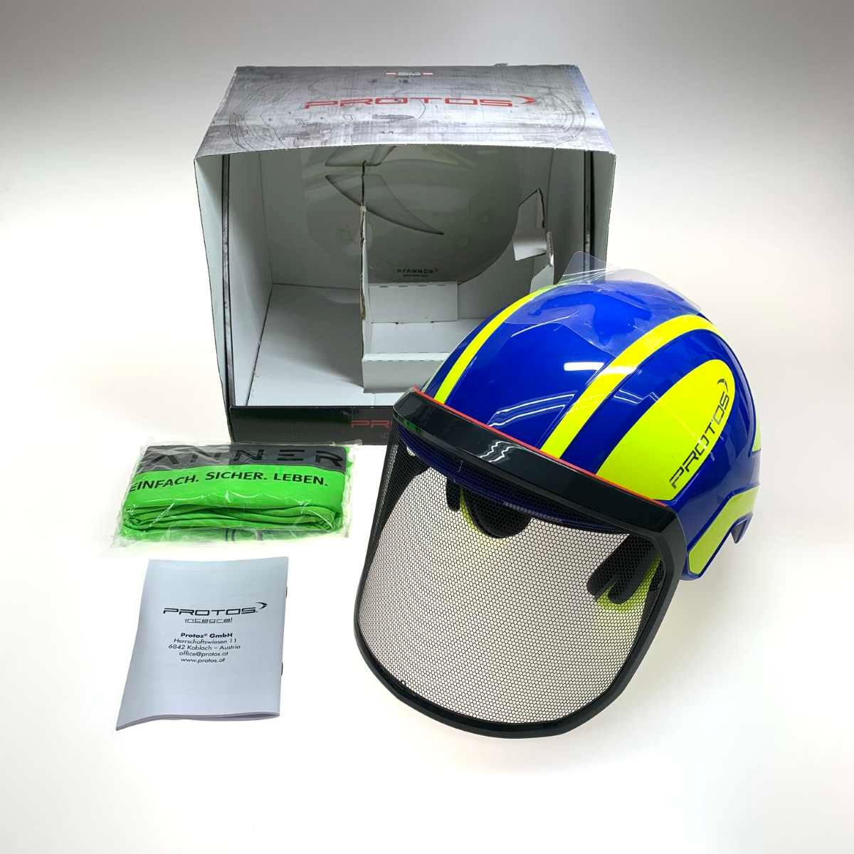 ●●Pfanner PROTOS 工具関連用品 ヘルメット ブルー