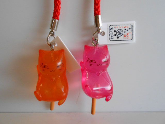 ♯Jst01NZ夏目友人帳ニャンコ先生和菓子ストラップ2人気3種 - メルカリ