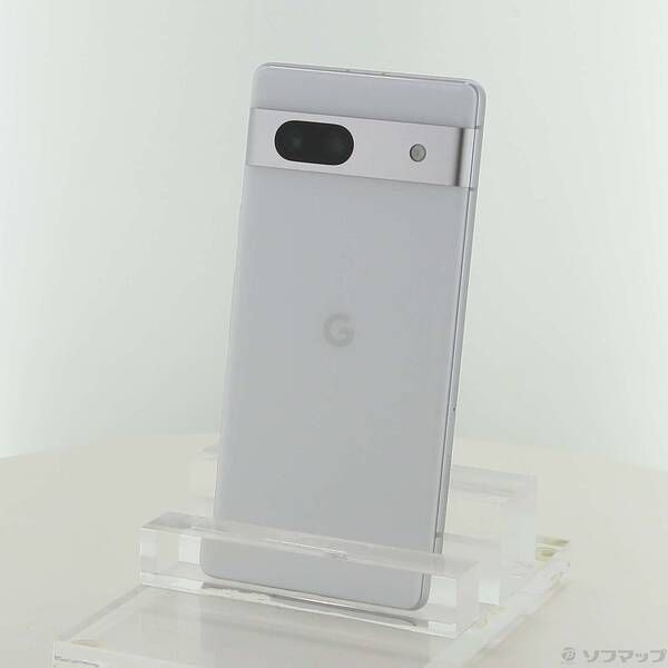 中古品〕 Google Pixel 7a 128GB スノー GA04274-JP SIMフリー【344