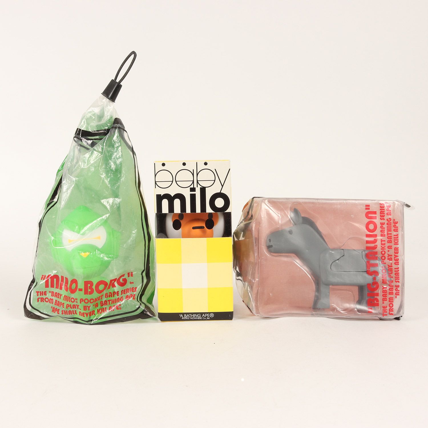A BATHING APE - A BATHING APE ア ベイシング エイプ 00s マイロ フィギュア 7体セット (チンプマイロ/ジェネラル/マイロボーグ/フットトルーパー) ファッション アイテム インテリア【メンズ】【中古】 A BATHING APE ア ベイシング エイプ 00s マイロ フィギュア 7体セット