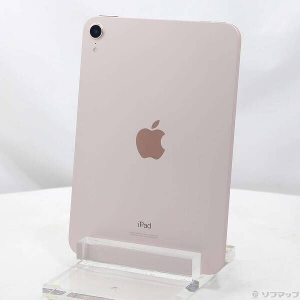 中古品〕 iPad mini 第6世代 256GB ピンク MLWR3J／A Wi-Fi【198