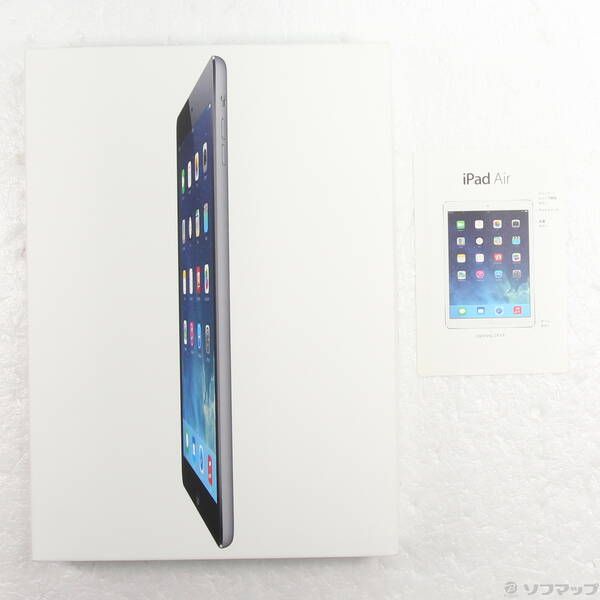 中古品〕 iPad Air 16GB スペースグレイ MD785J／A Wi-Fi【247