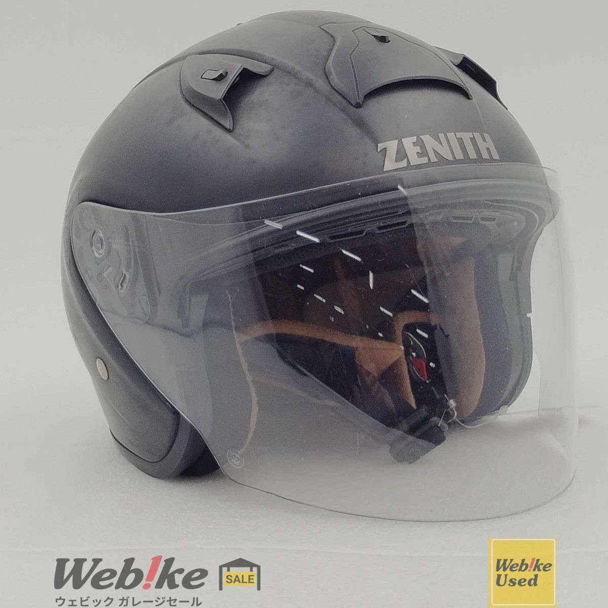 YAMAHA ZENITH ジェットヘルメット L 当時もの ZENITH ジェット