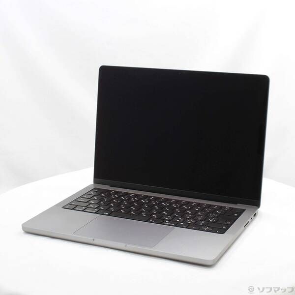 〔 品〕 MacBook Pro 14.2-inch Late-2021 MKGP 3 J A Apple M 1 8コアCPU_14コアGPU 16 GB スペースグレイ 〔15.3 Sequoia〕 344