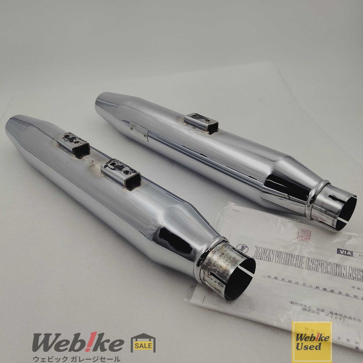 DAYTONA FLSTFB 10年 ファットボーイロー スリップオンマフラー テーパード 74150