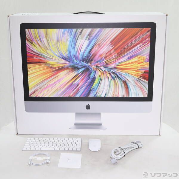 中古品〕 iMac 27-inch Mid-2020 MXWU2J／A Core_i5 3.3GHz 8GB SSD1TB