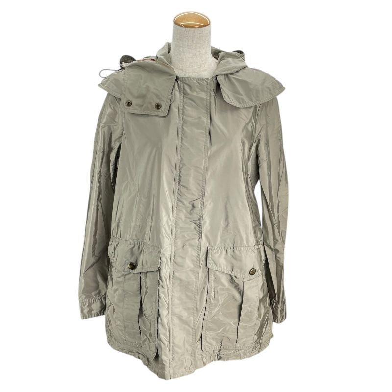 バーバリー BURBERRY BRIT ナイロンジャケット 3968115 グレー ナイロン レディース ナイロンジャケット