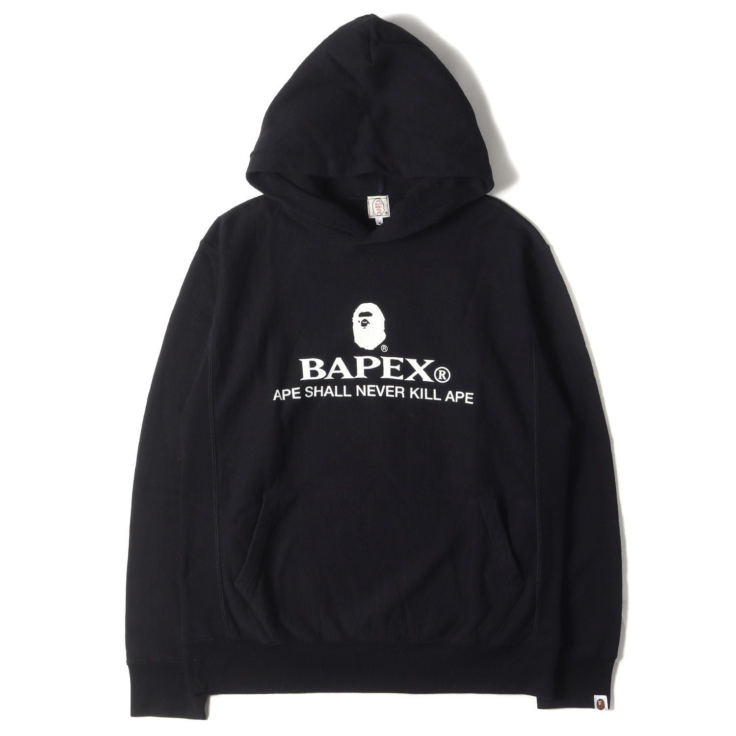 A BATHING APE ア ベイシング エイプ パーカー サイズ:M 00s BAPEXロゴ