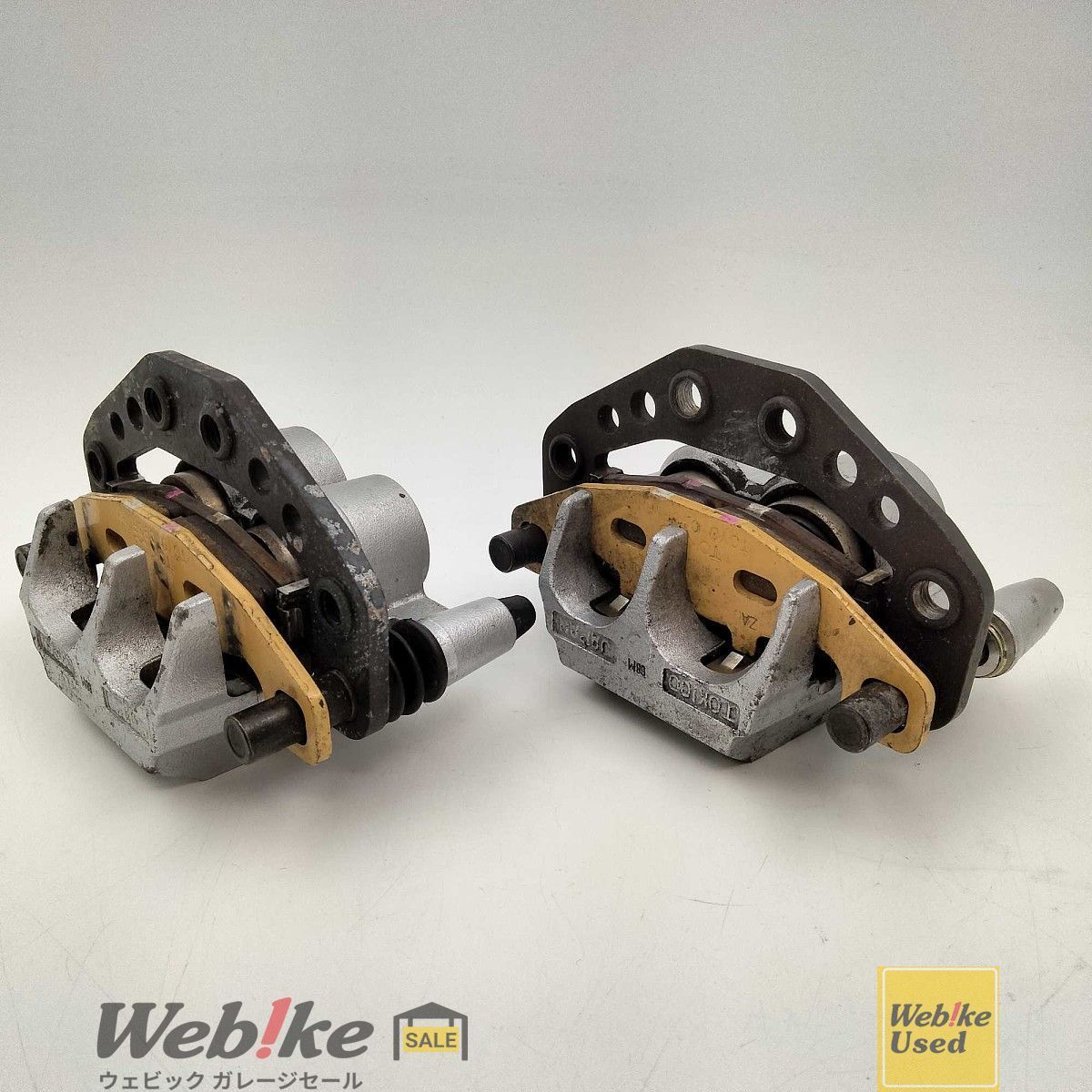 カワサキ パーツ ゼファー750 フロントブレーキキャリパー 左右セット 43080 5010 GN