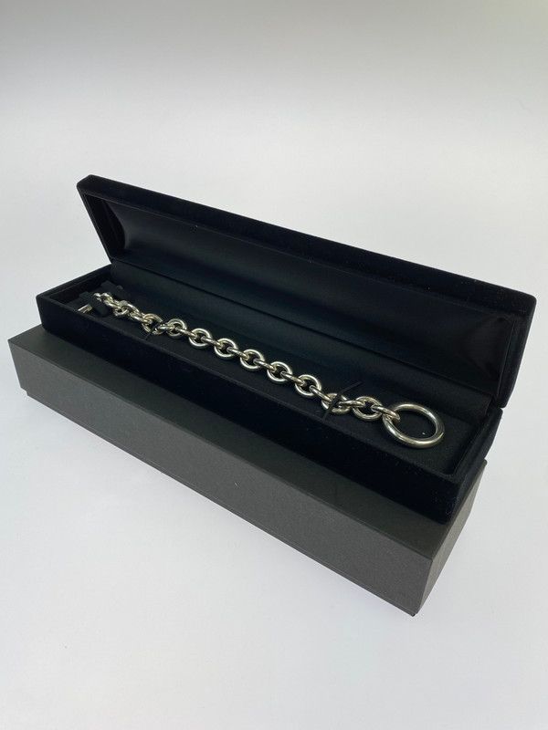 SILVER 925 CHAIN BRACELET Tバー ラウンドマンテルチェーンブレスレット アクセサリー 【192-251212-yn-06-min】