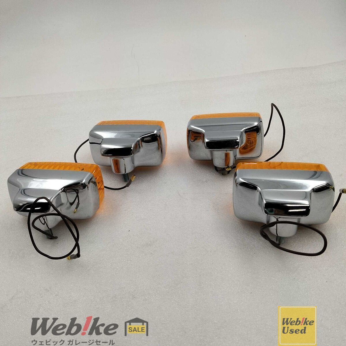 ヤマハ純正中古パーツ メイト50 ウインカー 4個セット 384-83310-13-93