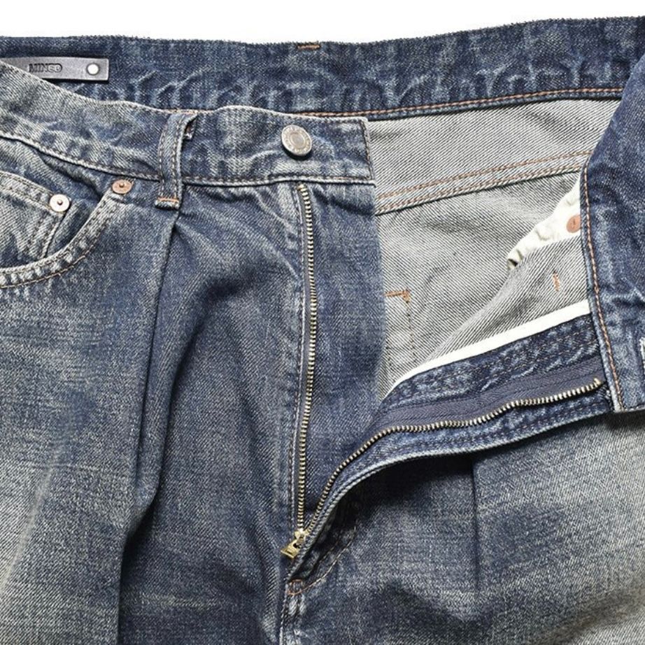 新品未使用】Giant Buggy Denim 5pocket USD MINEDENIM マインデニム