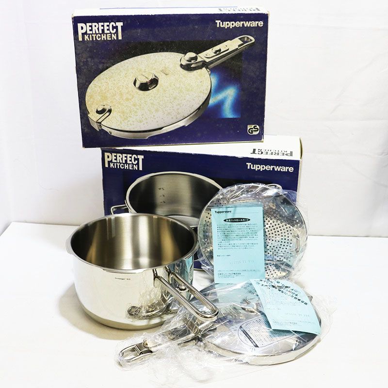 ♥ タッパーウェア パーフェクトキッチン 圧力鍋 5 L 本体 フタ MR 7-11-300