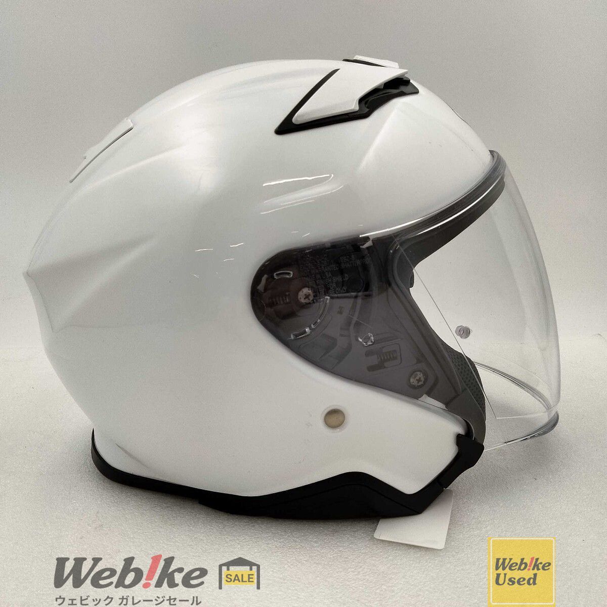 ま*る様 SHOEI J-Cruise2 M ルミナスホワイト　j-cruise Webike | SHOEI ショウエイ J-CRUISEII［ジェイ-クルーズ2 ルミナス