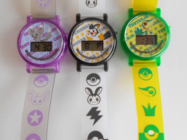 ♯Iwc11DTポケモンキャラウォッチNEXTBWスマイルいっぱい5種 【公式通販】