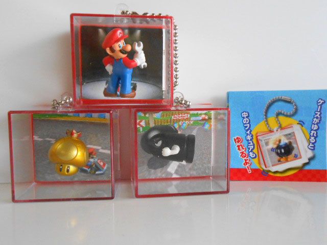 ♯Iwv 11 EZマリオカート7 3 Dゲーム画面立体マスコット全6種