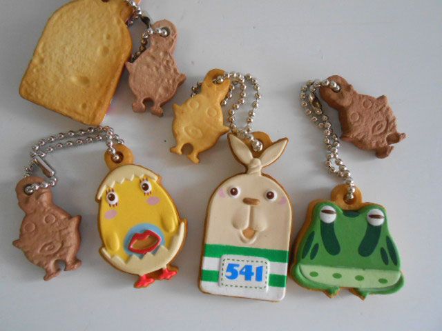 ♯Ivm28BZウサビッチクッキーの時間マスコットシークレット入6種