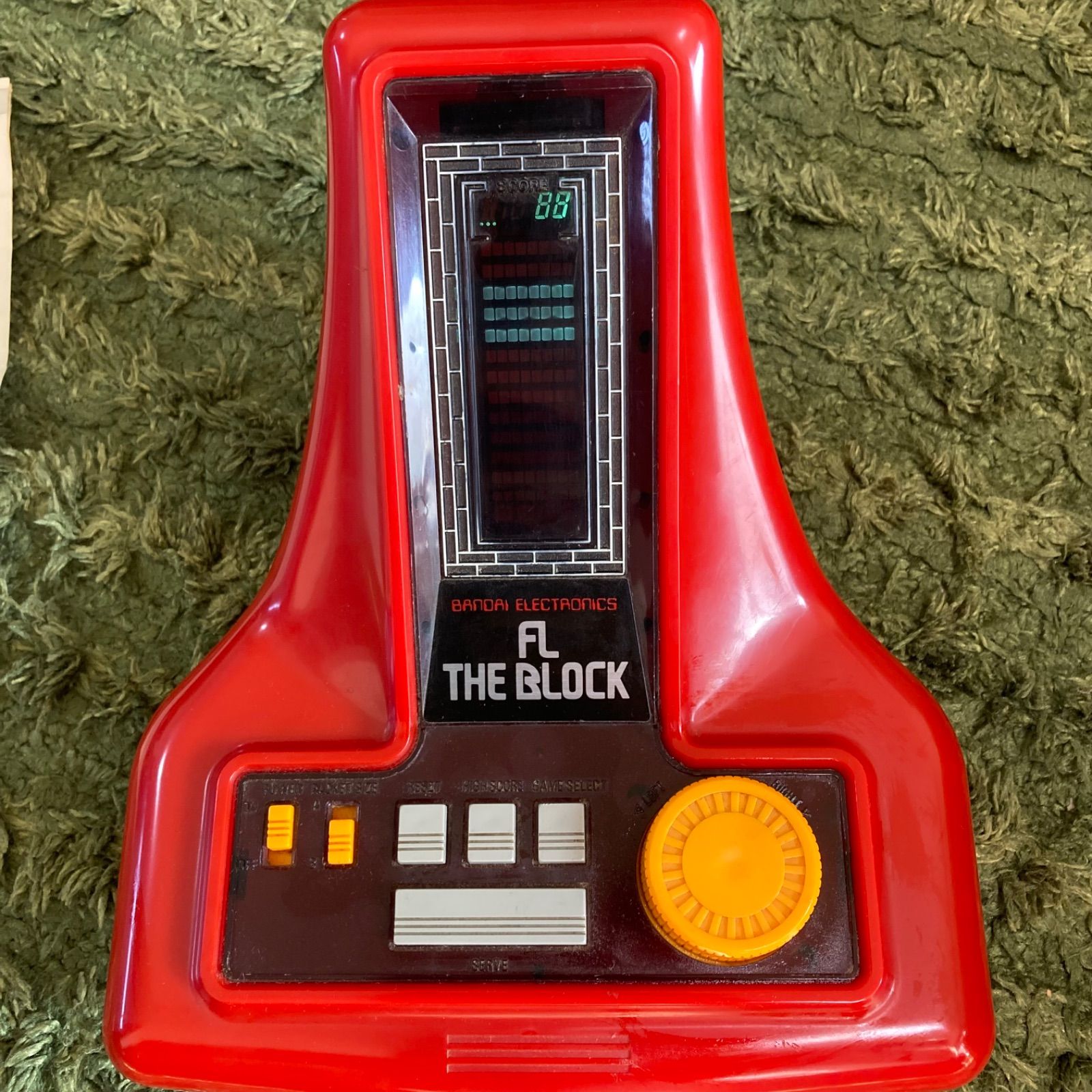 レア　バンダイ FL THE BLOCK ポータブルゲーム ⭐️ バンダイ FL THE BLOCK FLザ・ブロック LSIゲーム 説明書付 動作