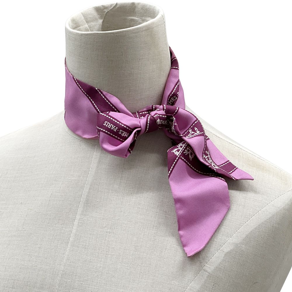 エルメス HERMES スカーフ ツイリー ボリュデュック レディース