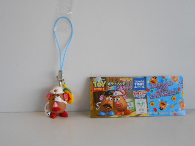 ♯Iza17CG 再販 トイストーリー ポテトヘッド 七変化 ストラップ 全1種
