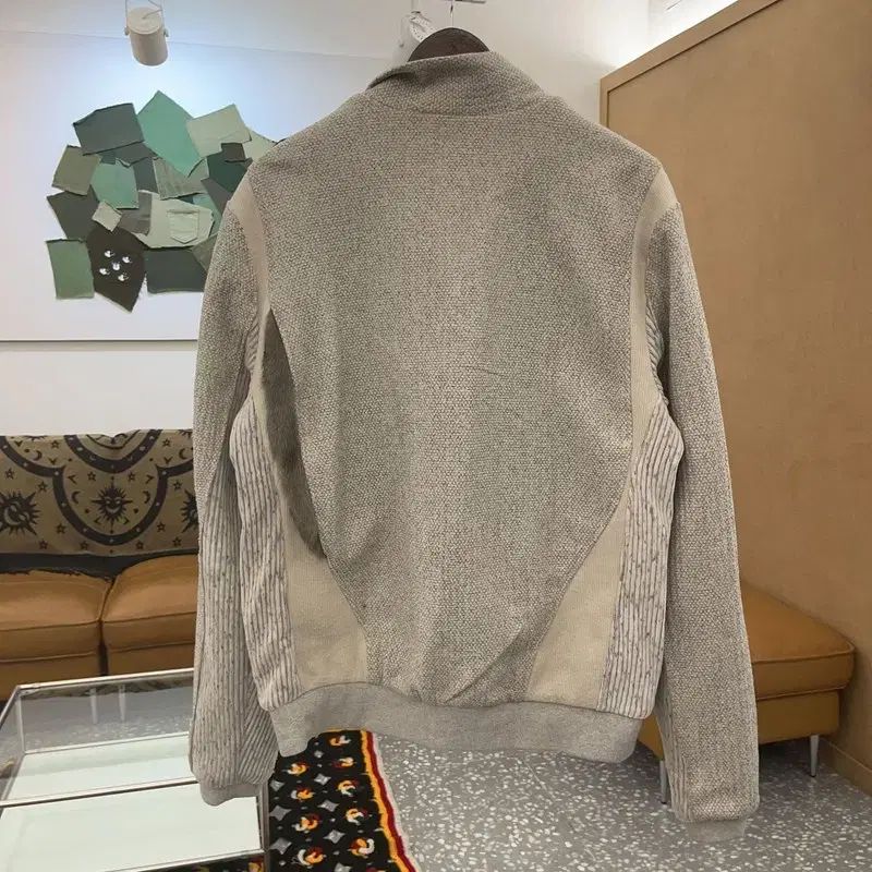 XLIM(エクスリム) xlim ep8 ユニト ツイード ニット ジャージ ジップ