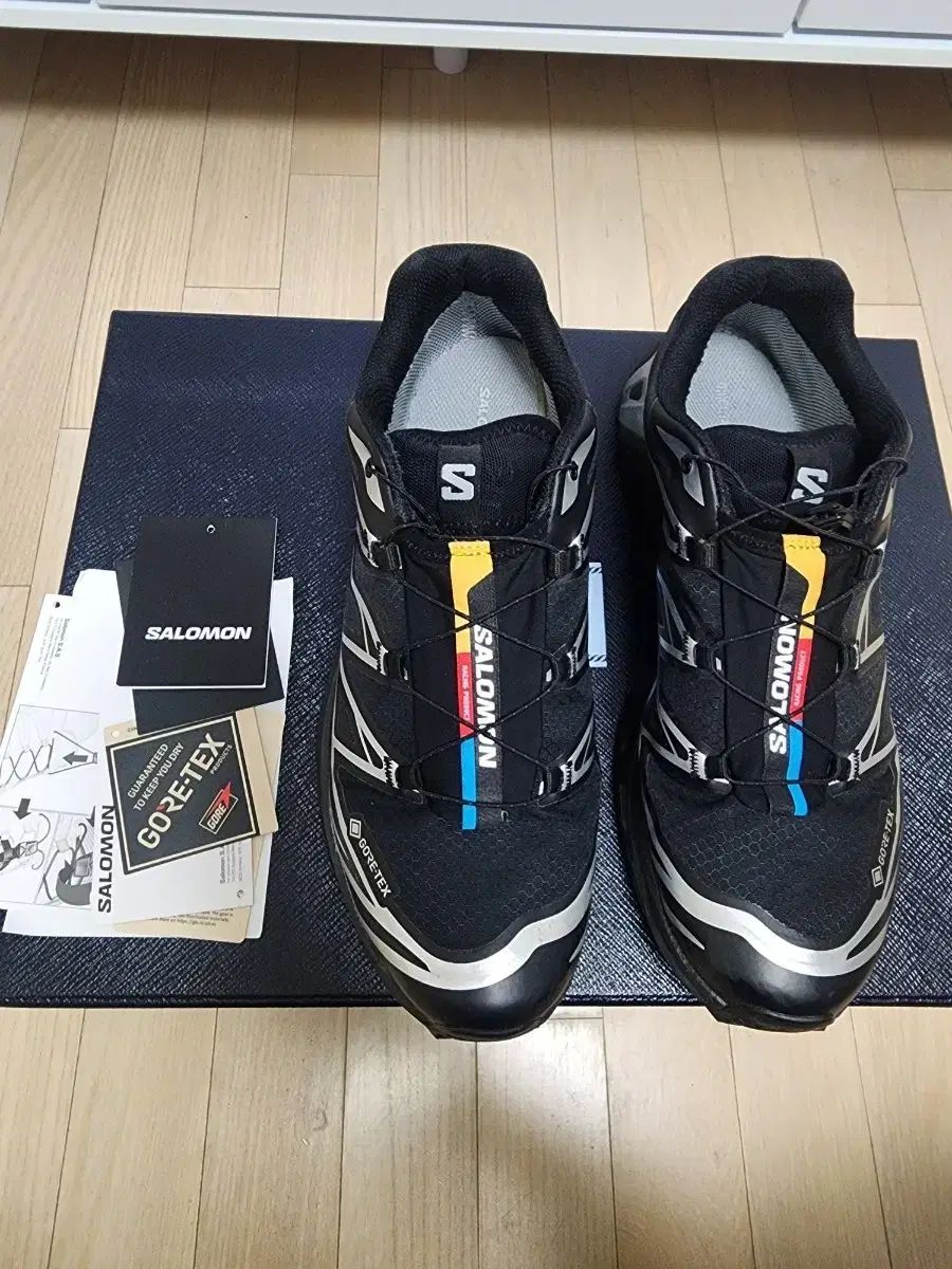 SALOMON サロモン XT-6 ブラック シルバー 280 ほぼ ゴアテックス 44