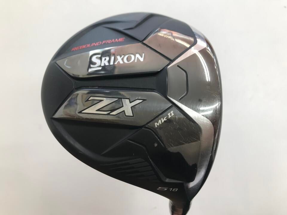まる 2個目 ダンロップ SRIXON ZX Mk2 18度 Diamana ZX-2 50 Sフレックス