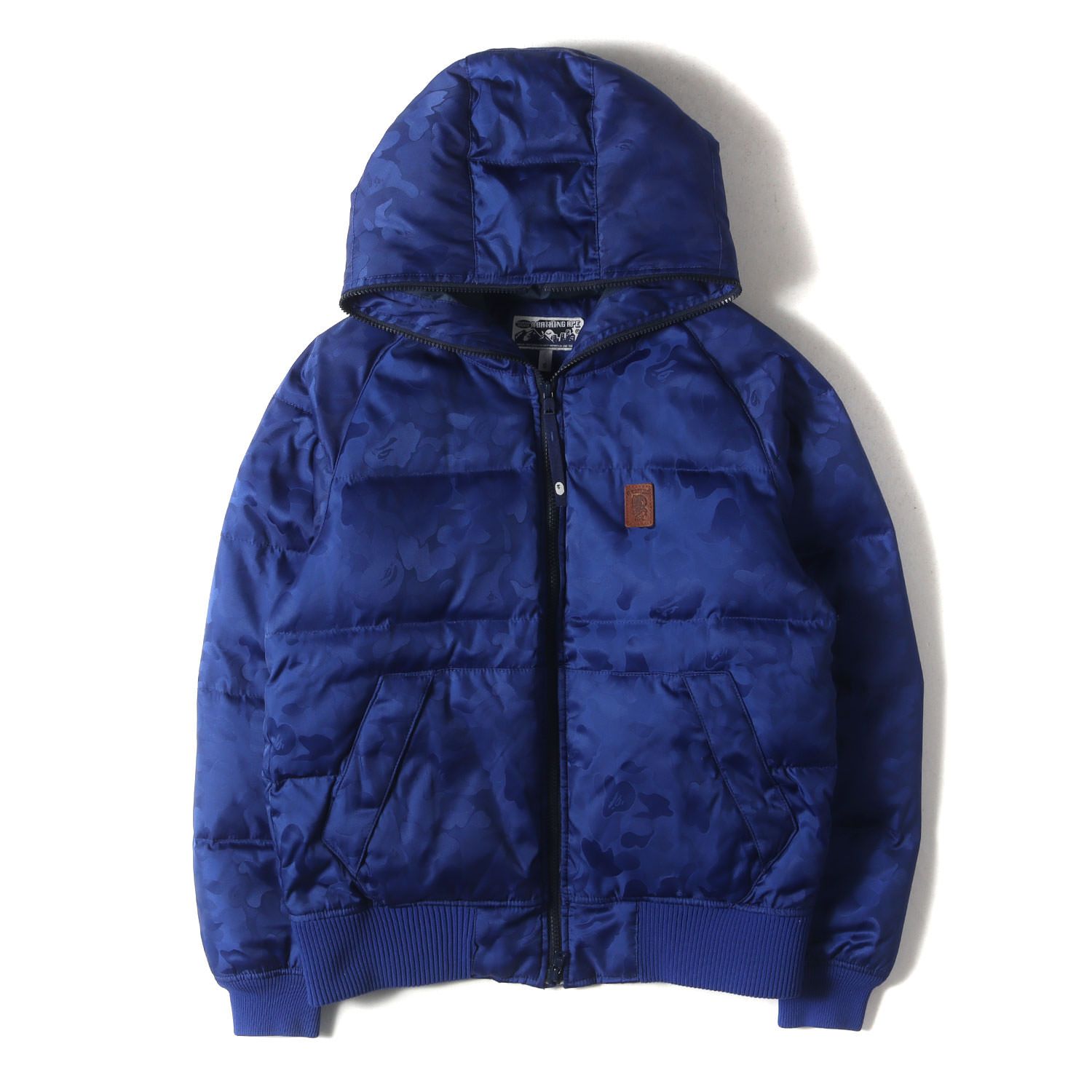 A BATHING APE ア ベイシング エイプ ジャケット サイズ:S レザー