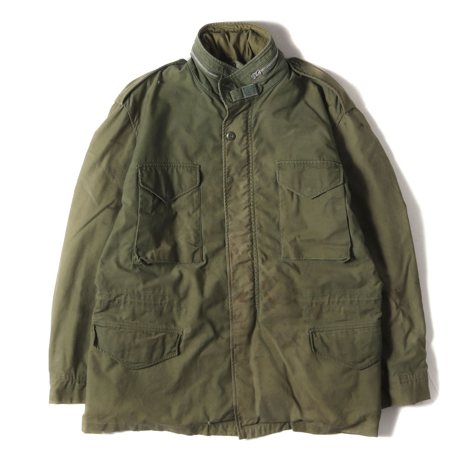 古着 60s 米軍 US ARMY M-65 2nd アルミジップ ミリタリー 60s 米軍 