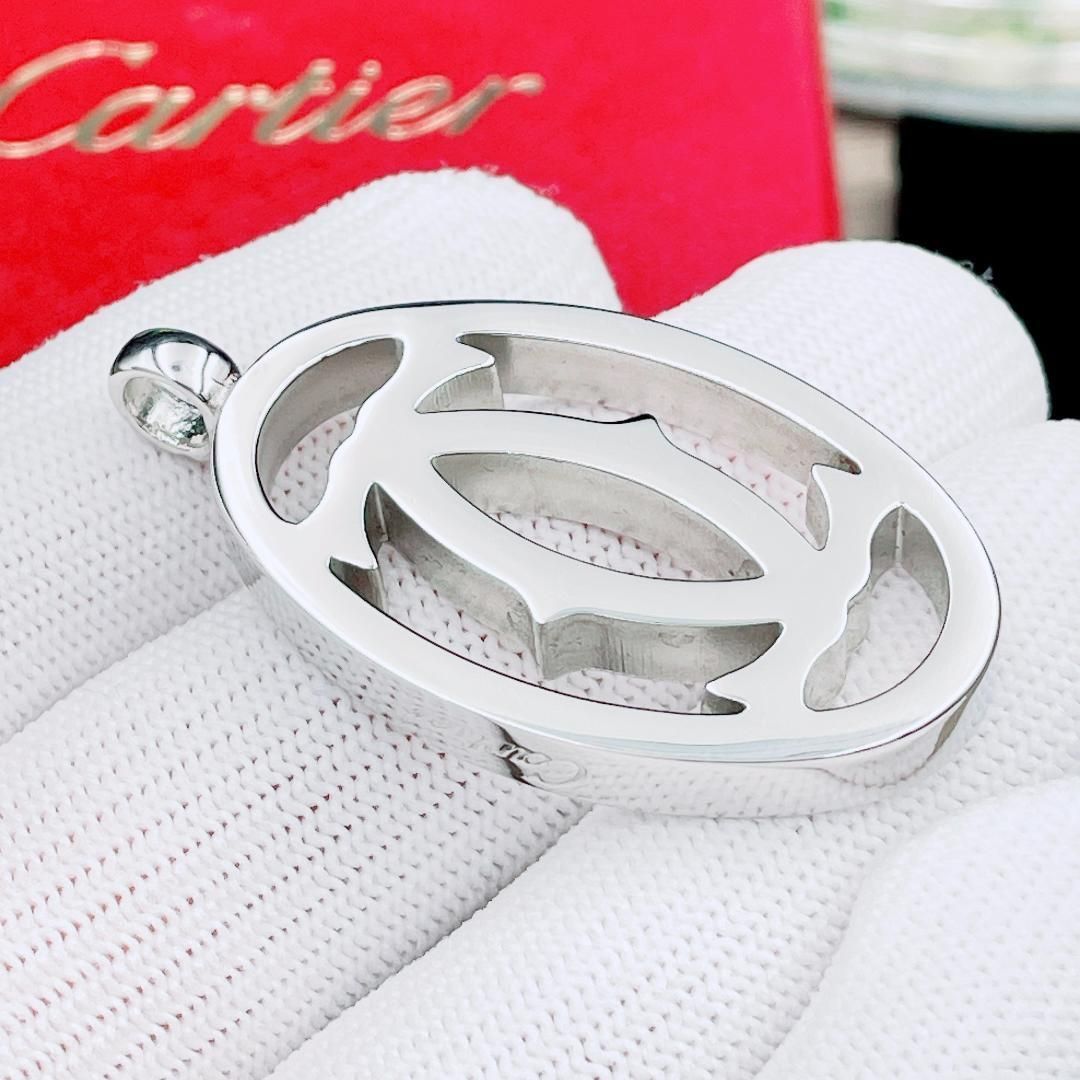 ◇カルティエ◇ Cartier 2C チャーム ネックレストップ ペンダント