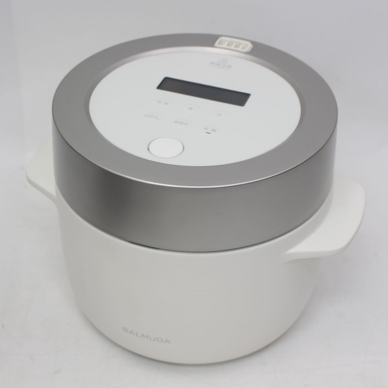 278)BALMUDA 電気 炊飯器 K03A-WH 3合炊き 0.54L The Gohan